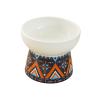 mophrati Raised Ceramic Water Bowl for Dogs and Cats view 1