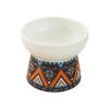 mophrati Raised Ceramic Water Bowl for Dogs and Cats view 2