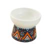 mophrati Raised Ceramic Water Bowl for Dogs and Cats view 4