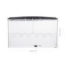 SEWOART Transparent Acrylic Aquarium Breeding Box view 2