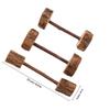 TEHAUX Cat Matatabi Dumbbells, 3-Piece Set for Dental Care, Natural Matatabi Wood, Random Style view 2