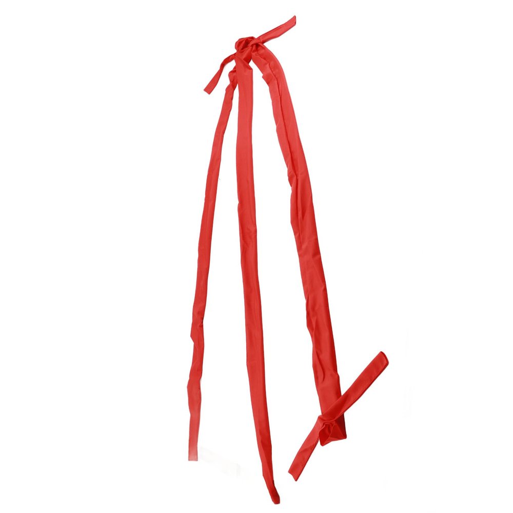 Braided Polyester Horse Tail Extension and Protector (Red)
