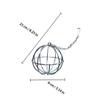 Totority 2-Pack Stainless Steel Hanging Food Balls view 2