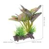 VILLCASE Artificial Aquarium Plant Ornament, Plastic, Reusable view 2