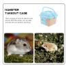 Cabilock Plastic Hamster Carrier for Travel and Outdoor Use view 3