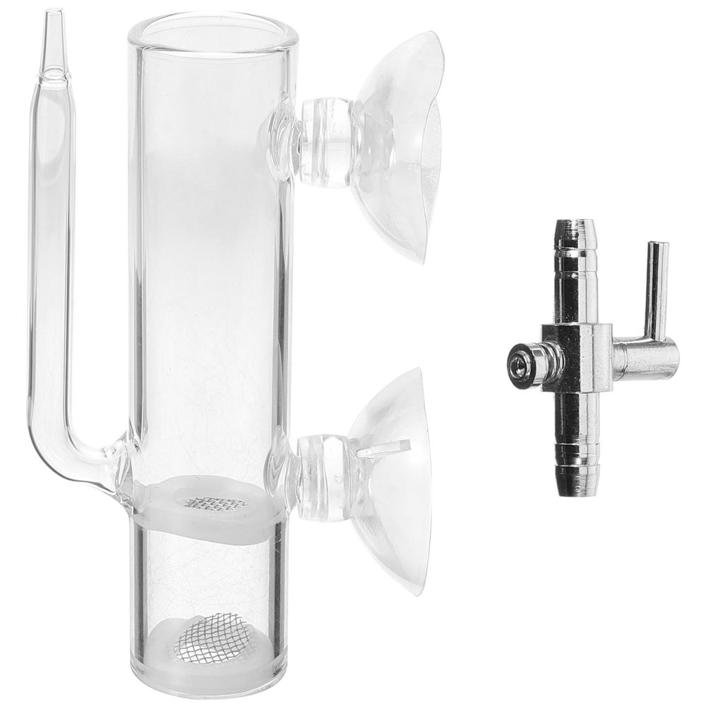 IMIKEYA Glass Shrimp Egg Incubator with Suction Cups, Transparent Glass, Simple Design for Aquarium Shrimp Breeding