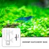 IMIKEYA Glass Shrimp Egg Incubator with Suction Cups, Transparent Glass, Simple Design for Aquarium Shrimp Breeding view 4