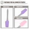 GALPADA 4-Piece Silicone Wax Application Spatula Set view 3