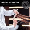 KHBUAB Silicone Scissor Finger Rings, 10-Pack, Black view 4