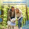 GWEOR Soft Recovery Collar for Dogs and Cats - Blue Striped view 3