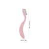 2-Piece Stainless Steel and PP Eyebrow and Eyelash Comb Set view 2