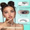 Obeyalash Press-On Self-Adhesive Reusable Cluster Lashes, C Curl, Wispy, 8–14 mm Mix, 120 Pieces view 4