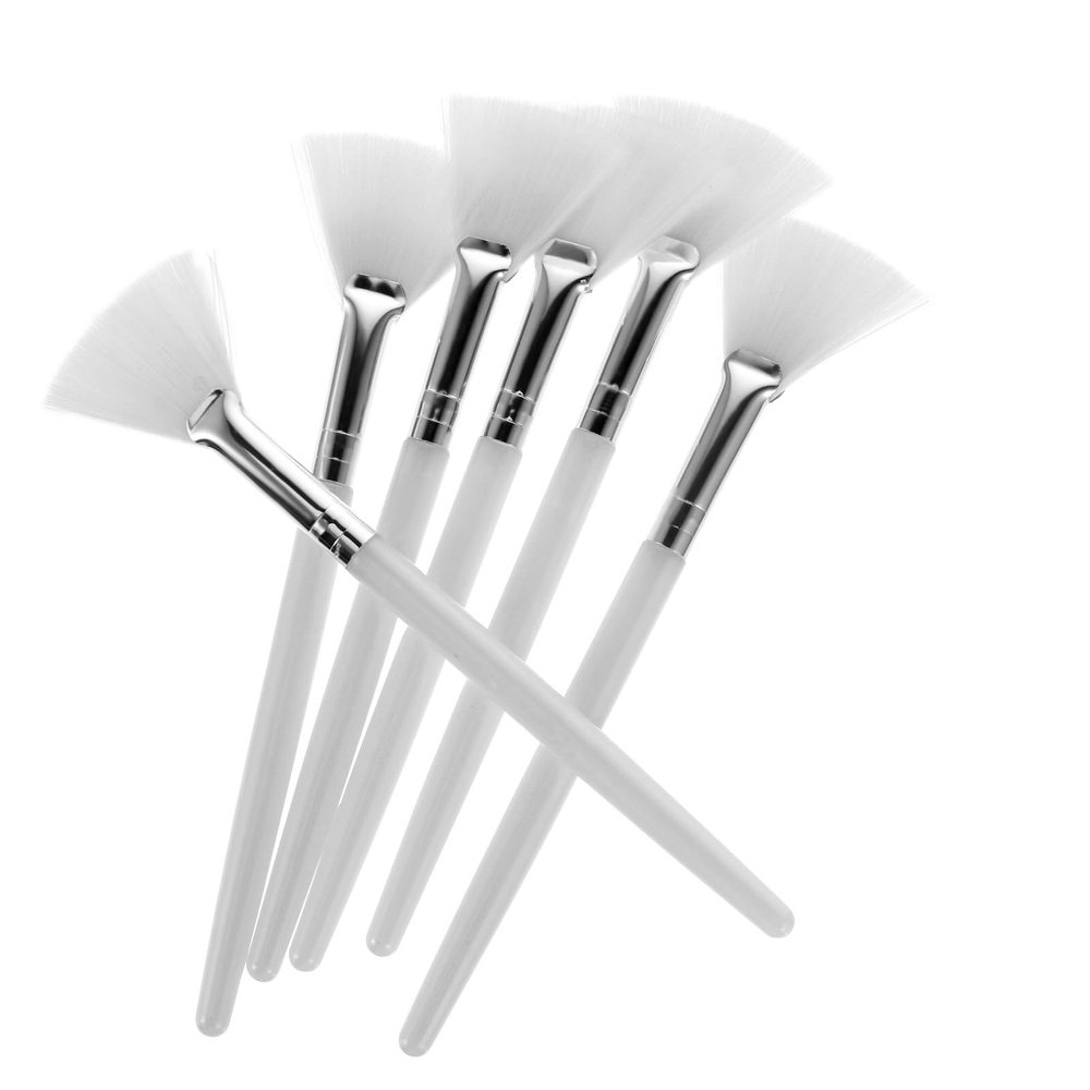 MAGICLULU 6-Piece Fiber Facial Mask Brush Set