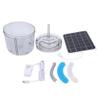 Automatic Solar Pet Water Fountain with Timer, White view 2