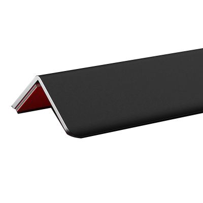 QWdfgS Self-Adhesive Aluminum Corner Guard Strip for Stair Edges, Living Rooms, Bedrooms, Bathrooms, and Doorways (Style 3, W 1.5 cm/L 1.5 m)