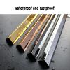 QWdfgS Self-Adhesive L-Shaped Wall Corner Protector, 80/120/150/200 cm view 4
