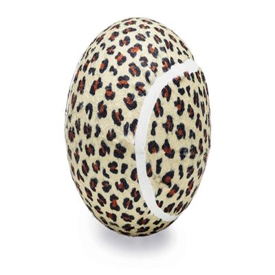 Beeztees Jungle Ball Panther, Dog Toy, Brown, 12.5 cm