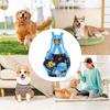 Dog Diapers | Washable Dog Diapers with Suspenders - Reusable Puppy Diapers for Travel, Home, Outdoor view 4