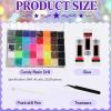 32,000-Piece Bedazzler Kit with Glue, 40 Colors, 3 mm Flatback Jelly Rhinestones view 3
