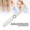 Saluaqui Rotating Cutting Comb, Professional Hairdressing Styling Comb with Ball Bearing, Smooth Glide for All Hair Types, Plastic, 22 x 3 cm (White) view 4