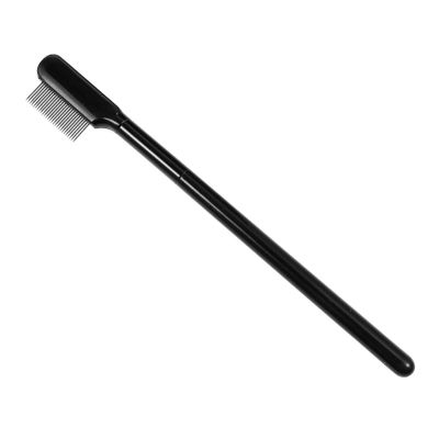 PACKOVE Steel Eyebrow Comb with Long Handle