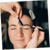 PACKOVE Steel Eyebrow Comb with Long Handle view 4
