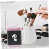 2-Piece Electric Makeup Brush Cleaners, Plastic, Compact view 4