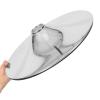 MAGICLULU Durable Stainless Steel Replacement Barber Chair Base with Stylish Design view 3
