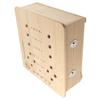 VALICLUD Traditional Moxibustion Box with Space-Saving Design for Foot Therapy view 1