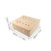 VALICLUD Traditional Moxibustion Box with Space-Saving Design for Foot Therapy view 2