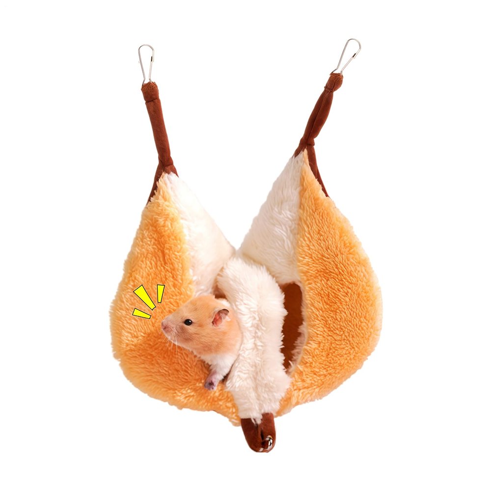 Hamster Hammock for Cages | Semi-Enclosed Hamster & Ferret