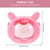 ABOOFAN Pig-Shaped Plastic Small-Animal Carrier with Handle view 2