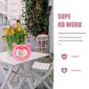 ABOOFAN Pig-Shaped Plastic Small-Animal Carrier with Handle view 3