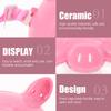 ABOOFAN Pig-Shaped Plastic Small-Animal Carrier with Handle view 4
