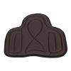 yiMANtrading Western Saddle Pad, Thick Shock-Absorbing PU Leather, Brown view 2