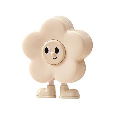Flower-Shaped Baby Tooth Keeper with Tweezers