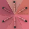 3-Piece Nude-Brown Lip Liner, Lipstick & Lip Gloss Set view 4