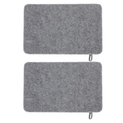 FESTFENDS 2-Piece Felt Sauna Seat Cushion Covers