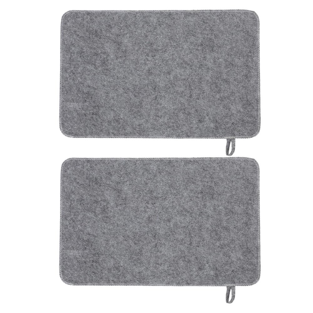 FESTFENDS 2-Piece Felt Sauna Seat Cushion Covers