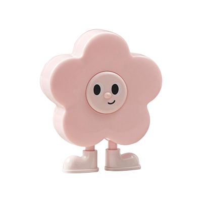 Flower-Shaped Tooth Storage Box with Tweezers