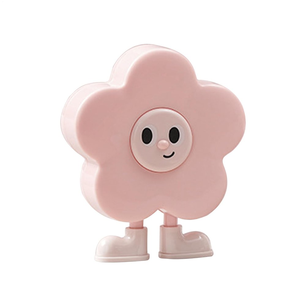 Flower-Shaped Tooth Storage Box with Tweezers