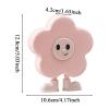 Flower-Shaped Tooth Storage Box with Tweezers view 2