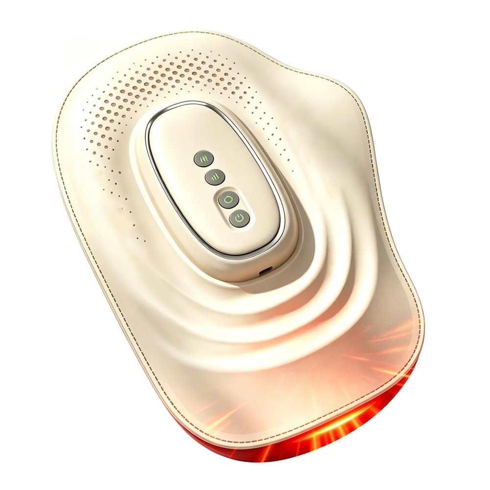 Hand Massager with Heat & Compression, 3 Massage Modes, 3 Heat Settings, Wireless Finger Massager