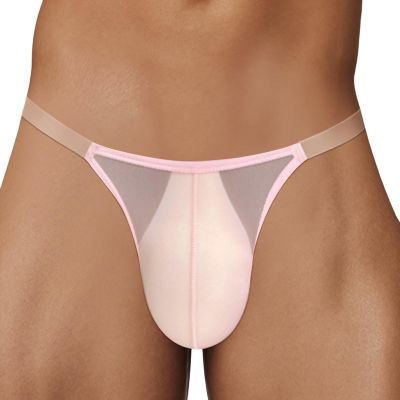 CEWIFO Men's High-Rise Jockstrap with Transparent Pouches, XXL