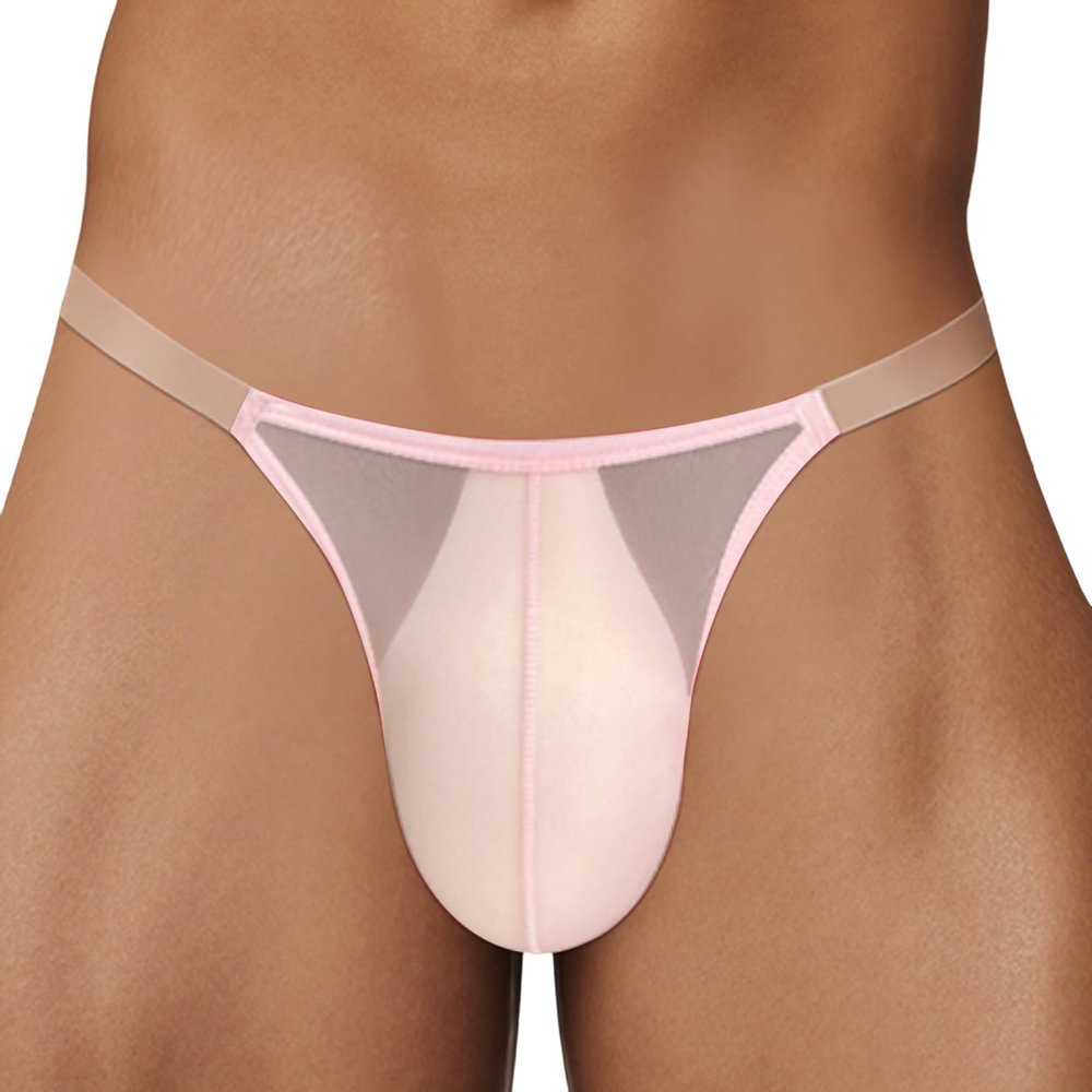 CEWIFO Men's High-Rise Jockstrap with Transparent Pouches, XXL