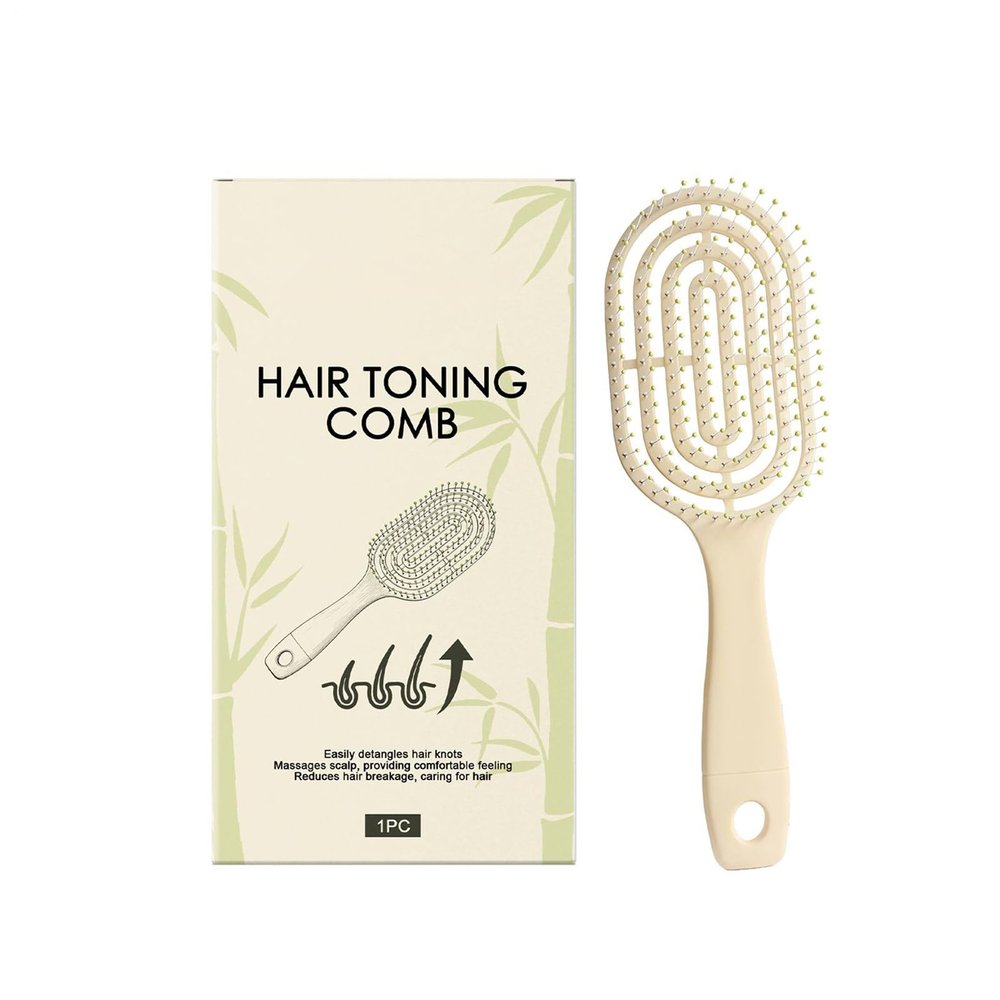 Flexible Detangling Hair Brush for Curly Hair