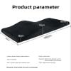 Curved memory foam mattress for bed, 60 cm wide, ideal for eye and sleep quality, for curved beds and improved support view 2