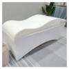 Memory Foam Eyelash Extension Bed Mattress, Curved, Black view 3