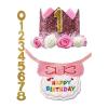Dog Birthday Decorations, Adjustable Numbered Neckerchief, for Cats and Small Pets view 1