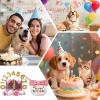 Dog Birthday Decorations, Adjustable Numbered Neckerchief, for Cats and Small Pets view 4